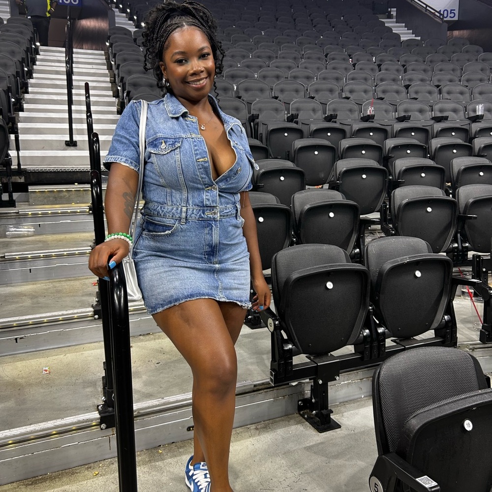 Denim dress